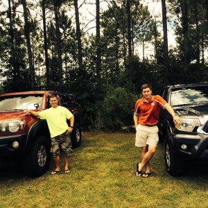 Me (on right) and my buddy Brad (Blueirtgsr)