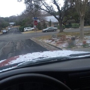 Texas snow