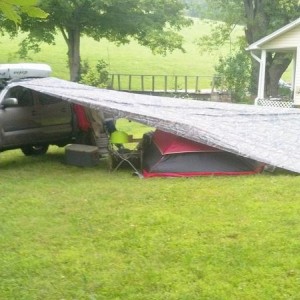 camping in my yard lol kayaking kayak Hardigg zombie pyrite expo expedition