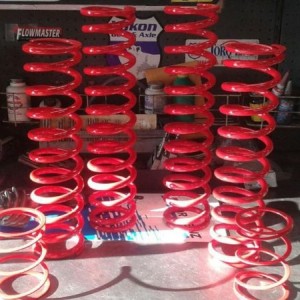 $350 paint job for my springs got donated. Fuck yeah