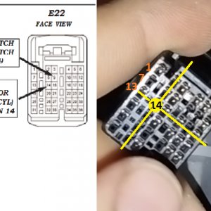 E22 Pin 14