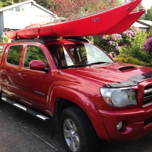 2009 DCLB SR5 TRD Barcelona Red Leather seats