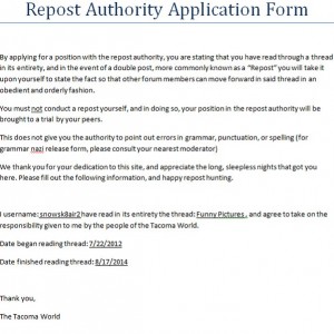 repost authority