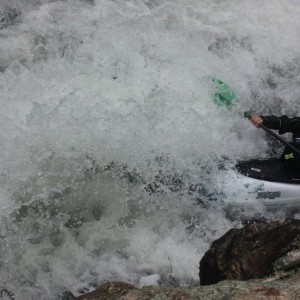 Whitewater kayaking