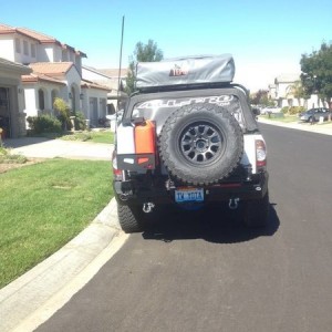 cbi offroad bumper  swingout