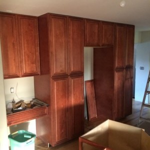 Finished up the fridge side.