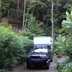 Camped up by Middlebury, VT.