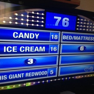 Not even kidding this just happened just now. Category was things that can 