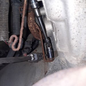 Knock sensor removal