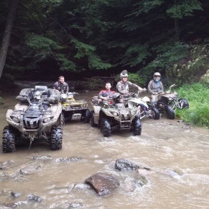 My buddies and I at a poker run Saturday