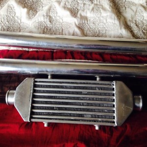 Boost turbo intercooler