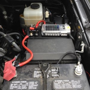 Fuse box, braker and plate