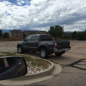 This Tacoma has been sitting abandoned in front of our business for months.