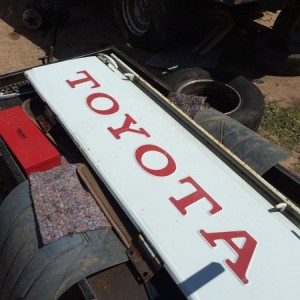 Junkyard day. Found this and thought it was too nice to leave there.