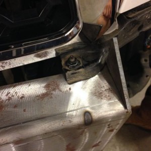 Relentless bumper. What do I do with this bracket? Cut it?
