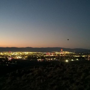 Reno, hot air balloon dawn patrol