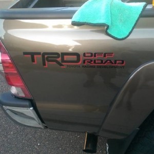 Red/Black Decal