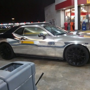 Mirror paint job/body wrap