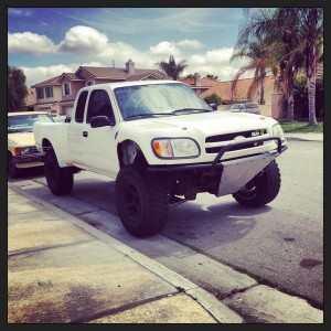 1999 Toyota Tacoma, Prerunner, Total Chaos, Tundra Front Clip