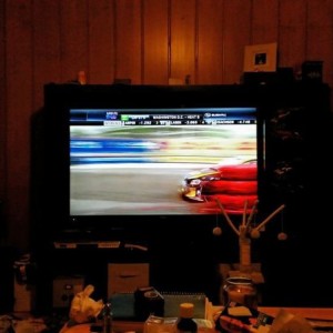 Just got off work, watching GRC and drinking a Delirium.