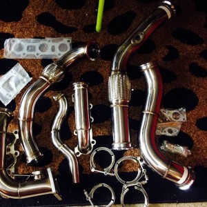 CX racing turbo headers 5vz