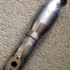 O2 weld 3" exhaust turbo