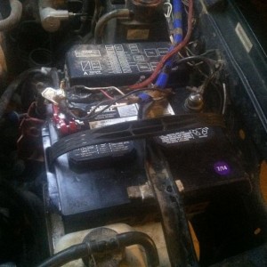 New, not law mower sized battery