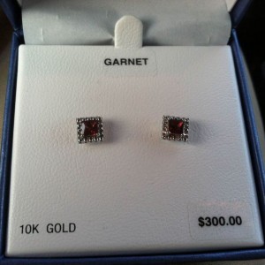 You'd think they would use better quality boxes with nice jewelry. Thi