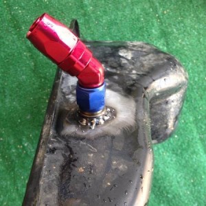 Oil return pan