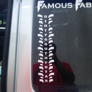 Got me a new decal. My design for my friend and I's instagram page