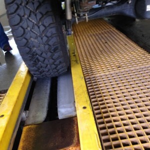 Any wider of a tire I wouldn't be able to take it to the car wash. Goo