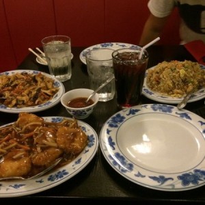 Chinese for dinner.