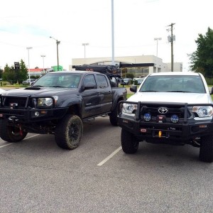 Dealership parking lot