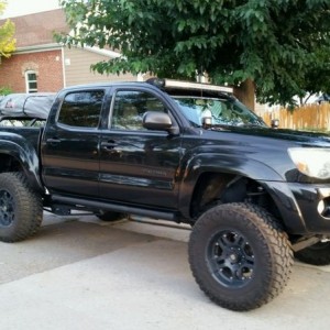 New 50" light bar with Relentless mounts.
