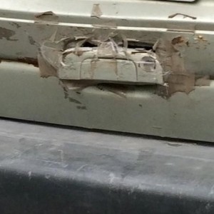 Yep, the tape will make that all better...