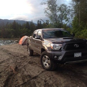 Camping on harrison