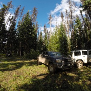Camping on harrison