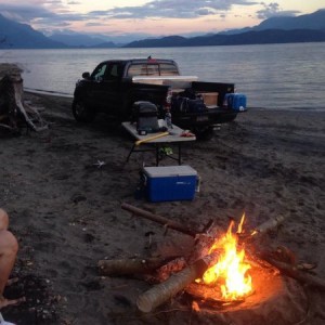 Camping on harrison