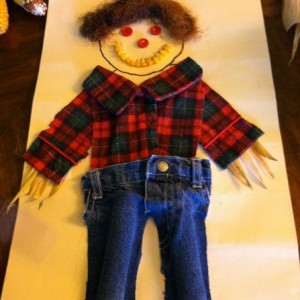 Murderous kindergarten scarecrow!