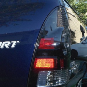 Black Tail Lights