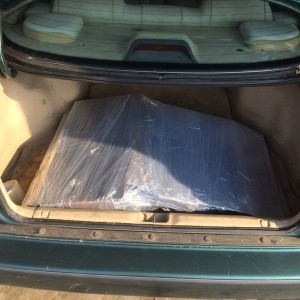 Skid plates fit perfectly in the Honda.