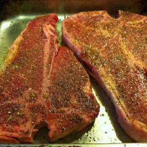 Porterhouse for suppah!