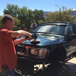 Spa day for the crawler