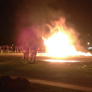 Nederland Homecoming Bonfire