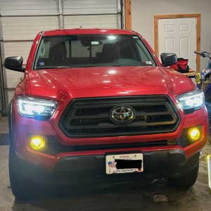 XB Evo Headlights with 4Banger LED Pods