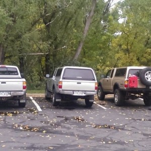Three 01-04 TRDs. They're a little small though.
