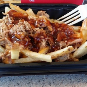 Wendy's pulled pork fries are delicious!