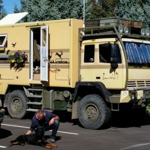 German guy on his way to South America. REALLY cool rig.