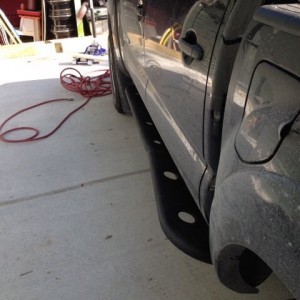 BAMF Sliders installed left side