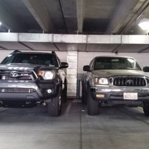 Yes, I still try to park next to other Tacos.